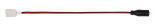 купить PLSC-8х2/20/J (3528) Коннектор для светодиодной ленты SMD3528 8мм 2-pin + провод 20см + разъём джек 5,5мм