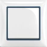 купить Basic 55 (АВВ): альпийский белый, декоративный элемент - аттика синий