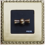 купить Toledo (Fede): рамка - Real Gold, поворотный механизм - черный, ручка классик
