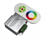 купить RGB ZC-3000RF WH Контроллер LED для RGB 144/216 Вт с сенсорным пультом, белый