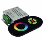 купить RGB ZC-3000RF BL Контроллер LED для RGB 144/216 Вт с сенсорным пультом, черный