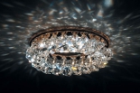 купить DL061.79.1 crystal Точечный светильник Crystal Sky Donolux золото crystal