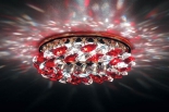 купить DL061.79.1/6 crystal/red Точечный светильник Crystal Sky Donolux золото crystal/red