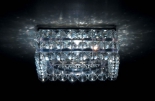 купить DL066.02.1 crystal Donolux Светильник встраиваемый декор. хром crystal