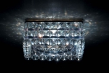 купить DL066.79.1 crystal Donolux Светильник встраиваемый декор. золото crystal