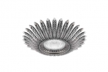купить N1552-Old Silver Donolux Светильник встраиваемый неповоротный из латуни