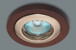 купить DL-001B-3 Donolux Накладка деревянная MR16 круглая, цвет орех, D 105 H 11 мм.D1/D2 внутр.82/75 мм.