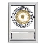 купить AIXLIGHT САRDAFRAME WALL QRB111 SLV светильник настенный, серебристый