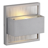купить DACU UP-DOWN LED SLV светильник настенный IP44, алюминий/ серебр.