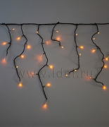 купить Светодиодная бахрома 3,1x0,5 м, 150 led, 220V, черн. пр.