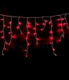Светодиодная бахрома 4,9x0,5 м, 240 led, 220V, прозр. пр.