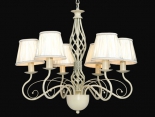 купить Люстра NewPort 4106/C ivory white brush gold